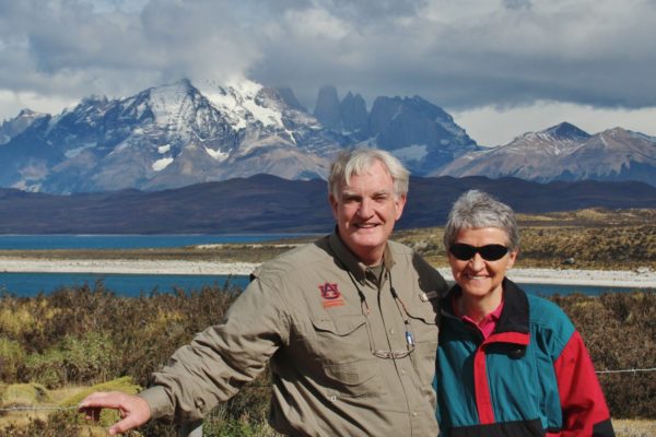 glenn and flavin glover shown in patagonia on recent trip