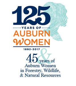 125 years of auburn women logo