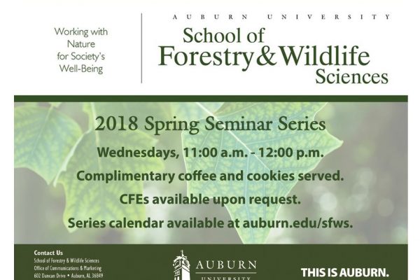 2018 SFWS Seminar Series Banner