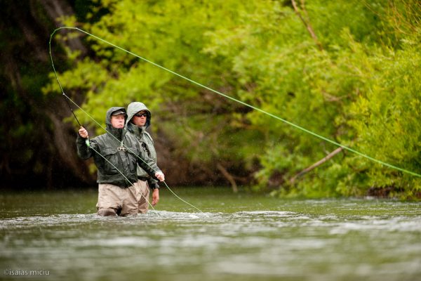 guide and fly fisherman