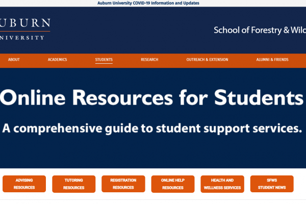 SFWS Online Student Resources