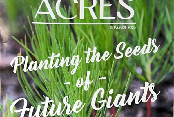SFNMC featured in ACRES Magazine