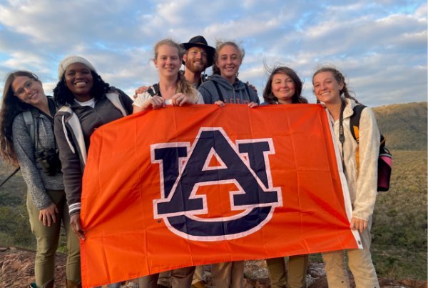 Students in the College of Forestry, Wildlife and Environment embark on a study abroad program in South Africa in the Summer of 2023, led by Dr. Stephen Ditchkoff.
