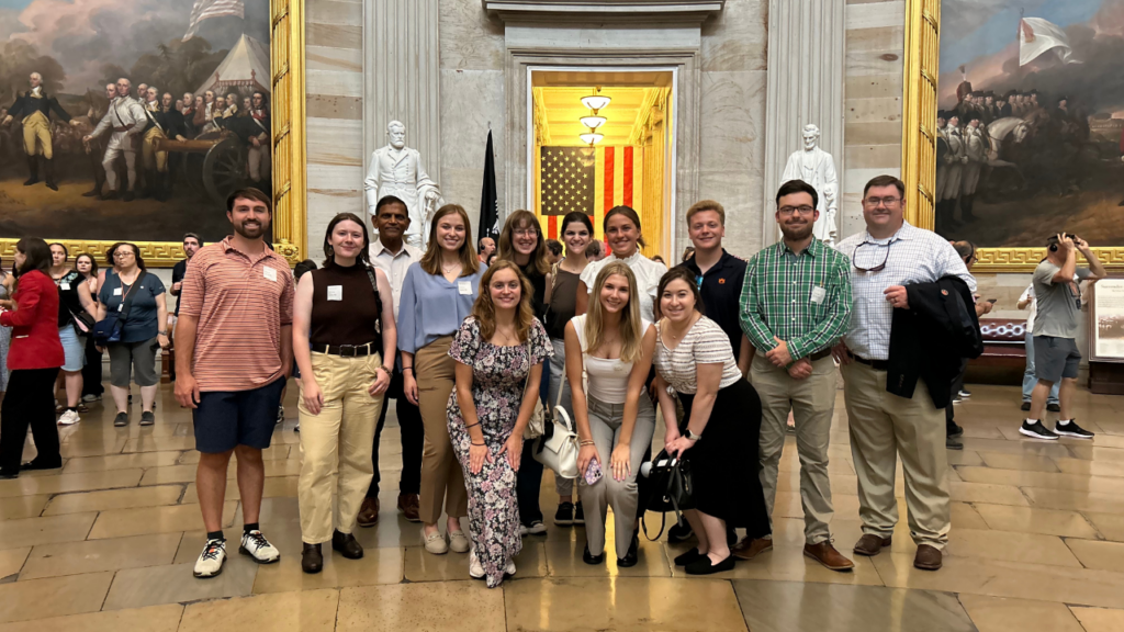 FEWL Academy during private tour of U.S. Capitol.