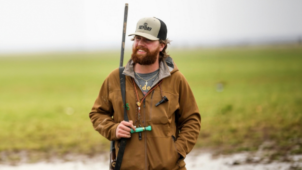 Travis Black during a waterfowl hunt