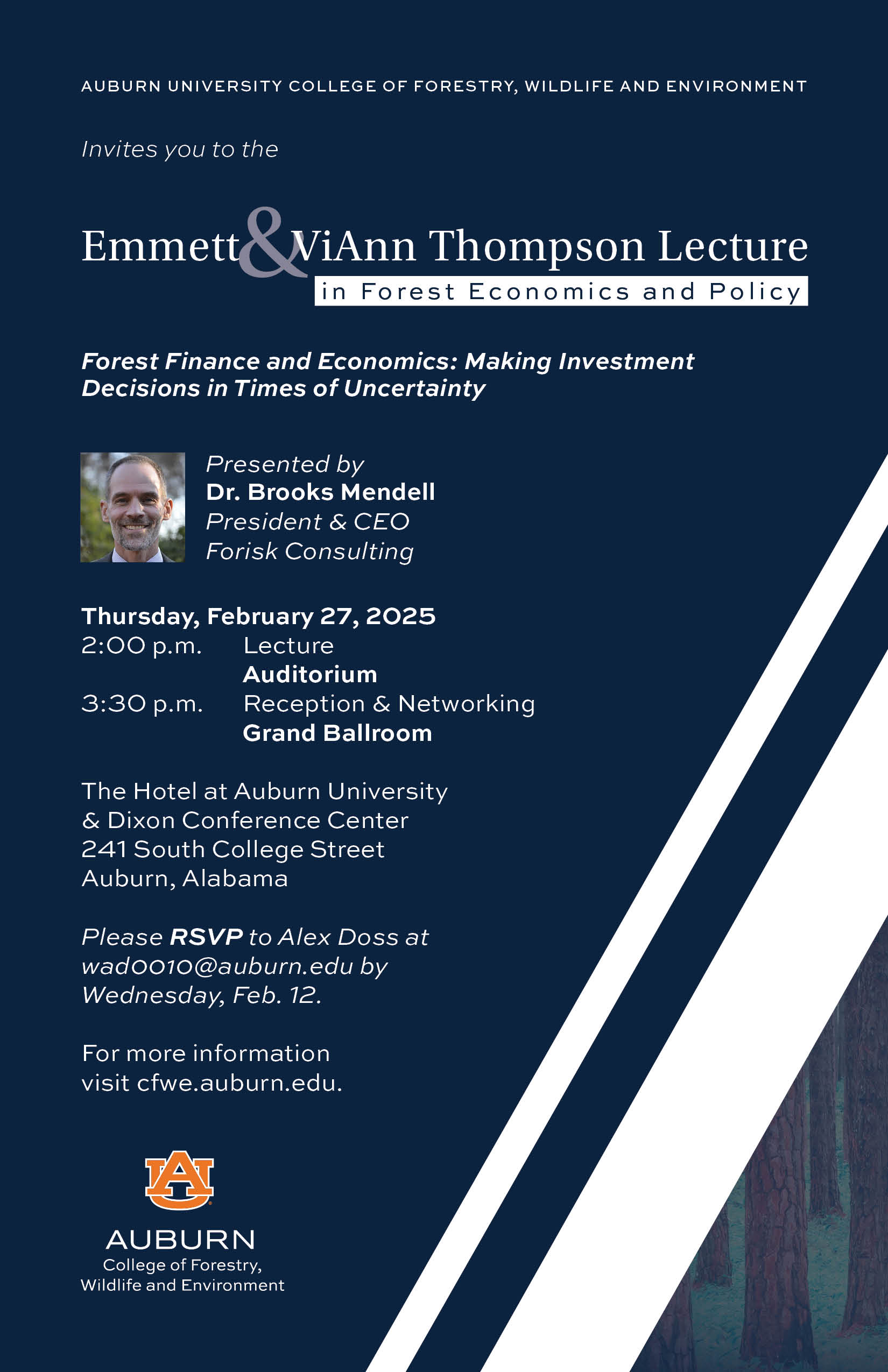 Thompson Lecture digital invitation