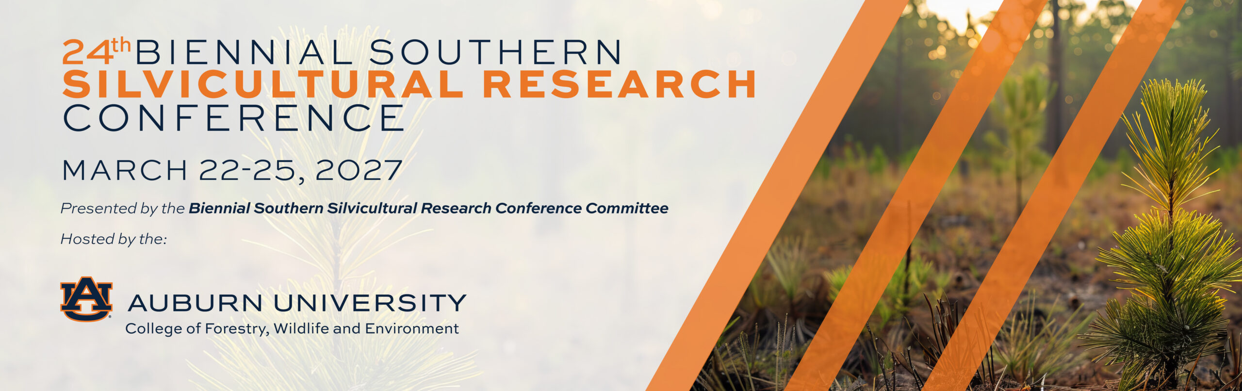 24th Biennial Southern Silviculture Research Conference graphic