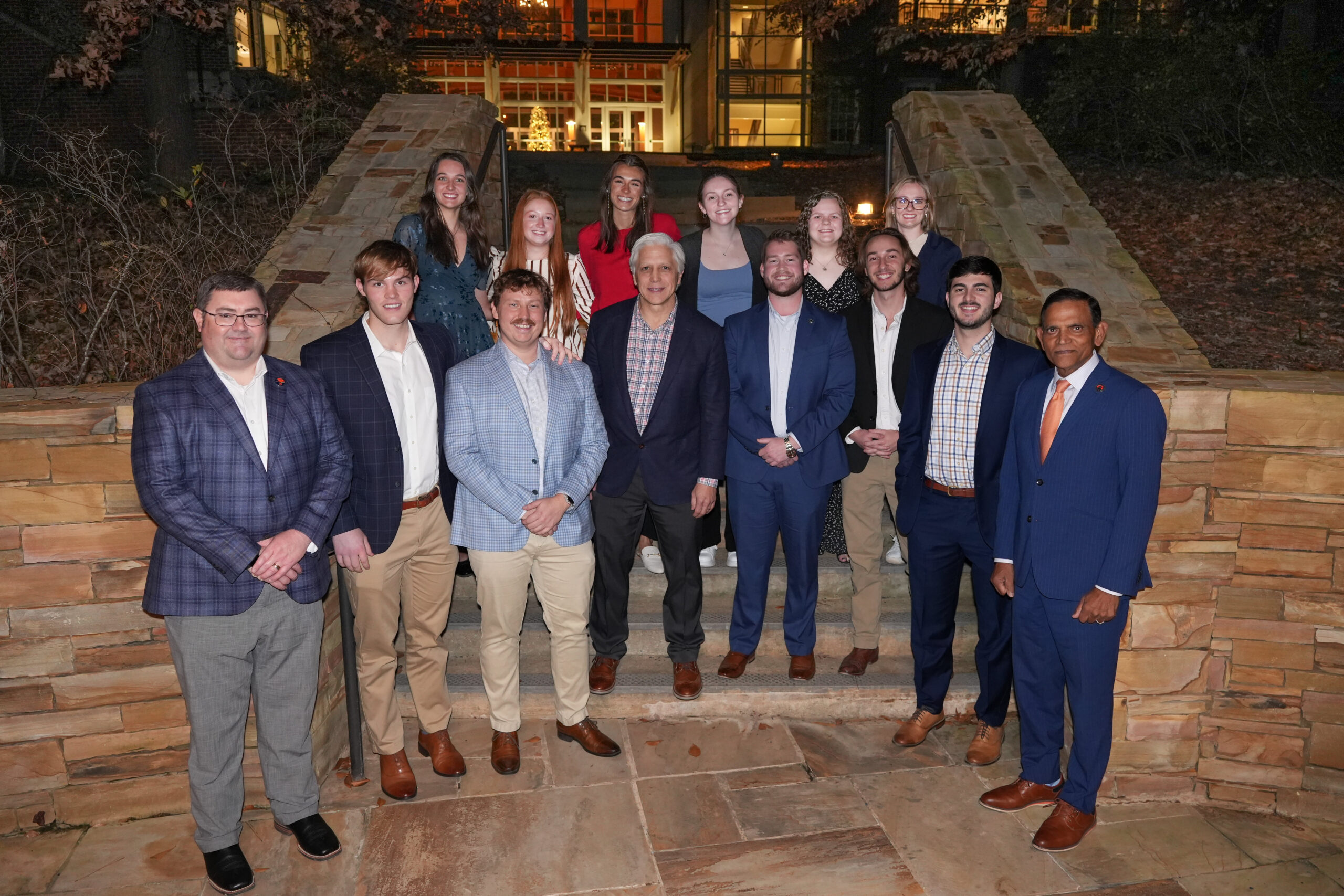 FEWL Academy photographed with Auburn Mayor Ron Anders.